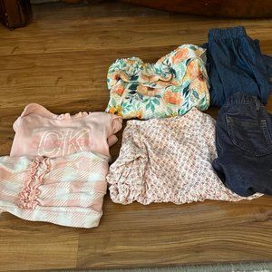 Baby Girl/Toddler Clothing Bundle- 3 Outfits